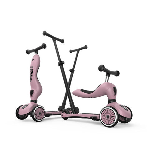 Trottinette Push and Go Wildberry