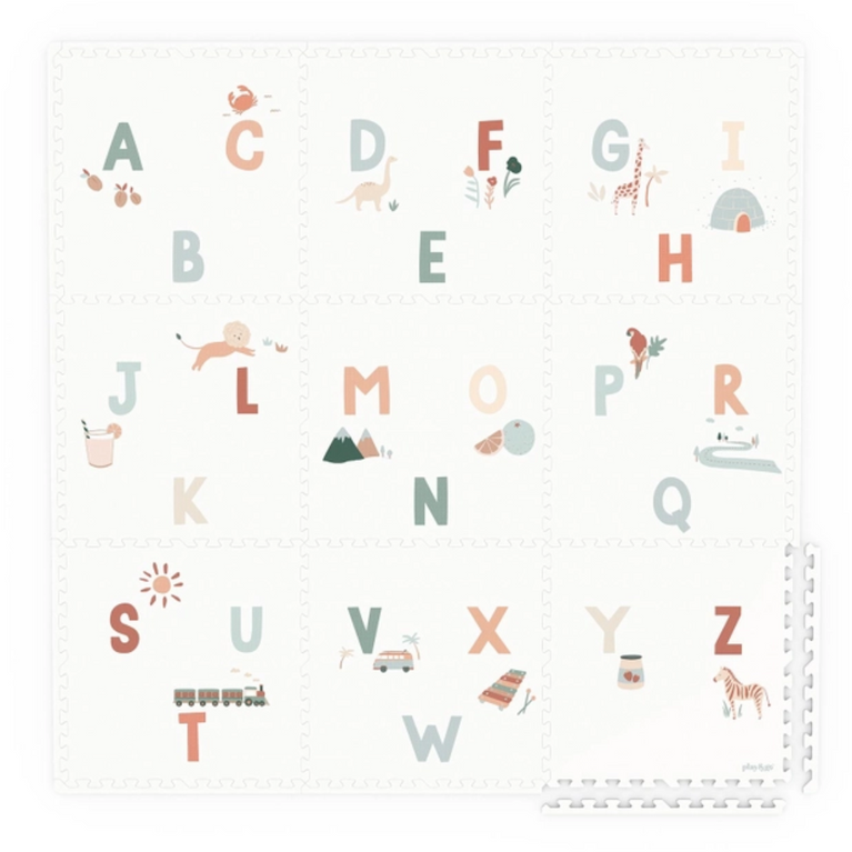 Tapis de jeux alphabet / terrazzo