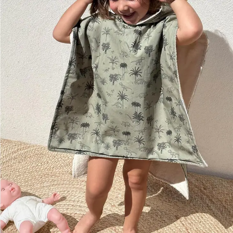 Poncho de bain - TEO - Baby T-rex