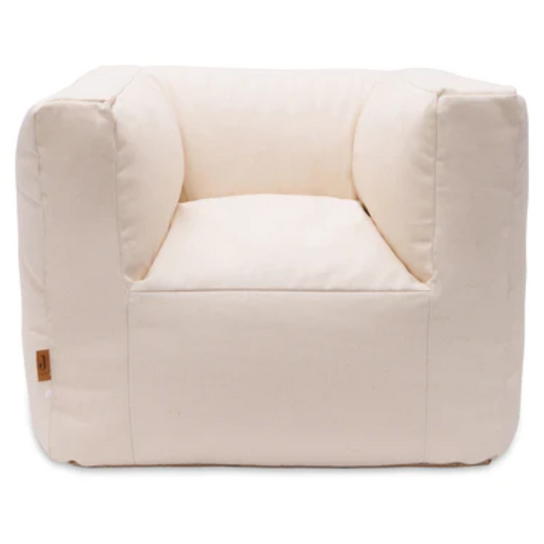 Fauteuil Pouf Enfant Twill - Natural