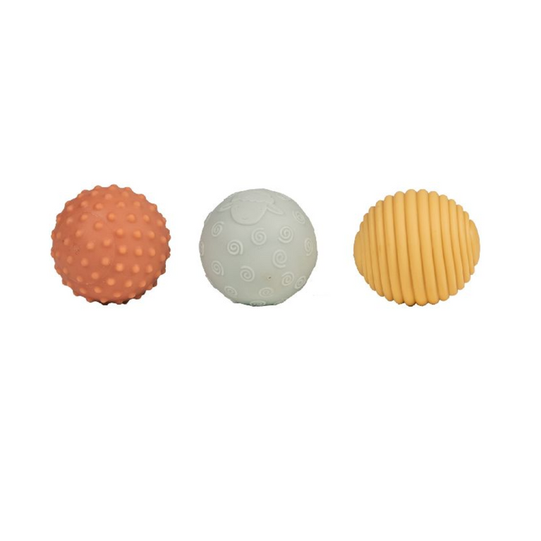 Set de 3 balles sensorielles - Little Farm