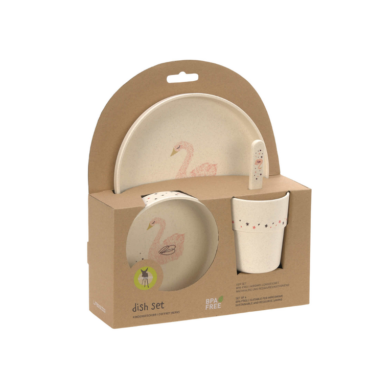 Coffret Repas Enfant - Little Water, Cygne