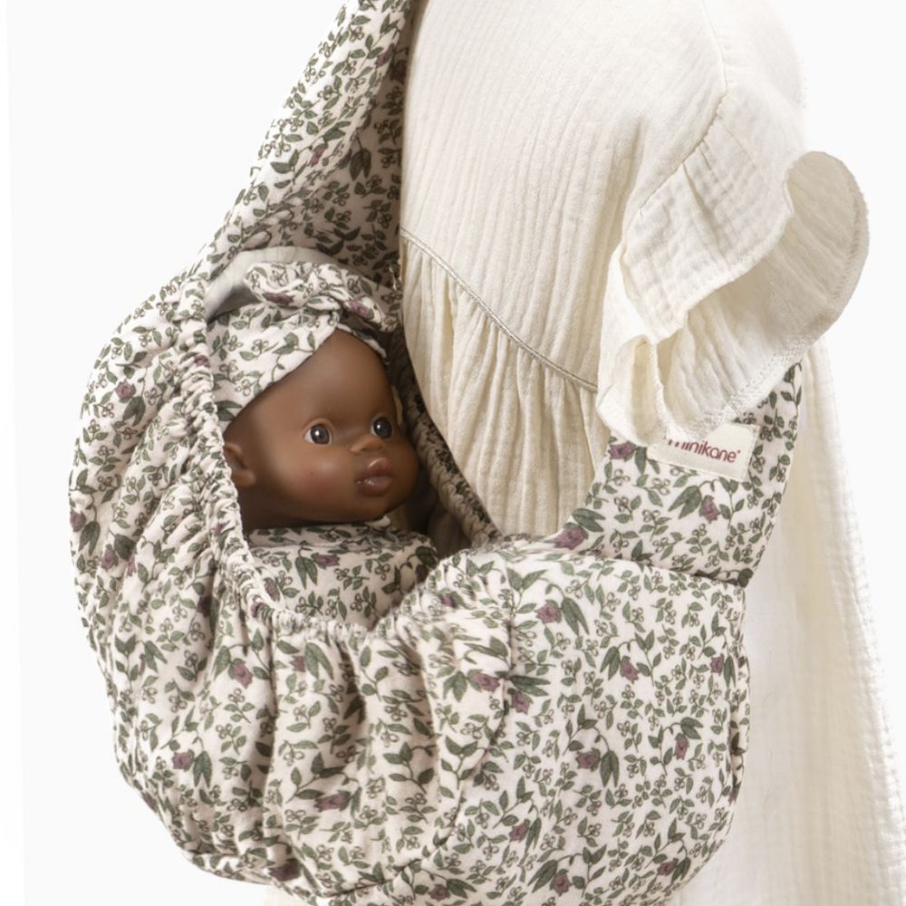 Babies – Porte poupée hamac en gaze de coton Amélie