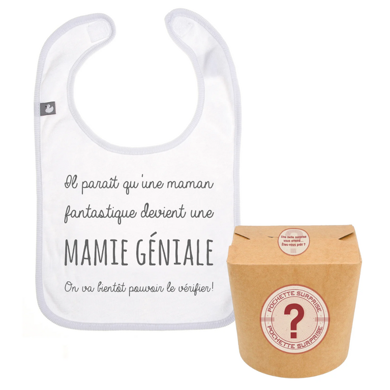 Pochette surprise annonce “une mamie géniale”