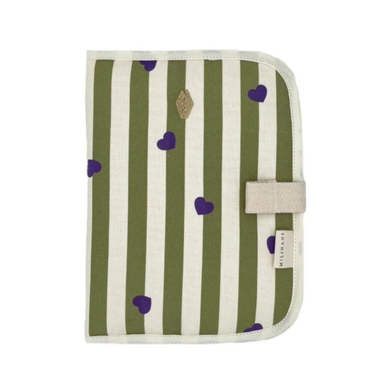 Couverture de carnet de santé - EDGAR - Stripe & Love