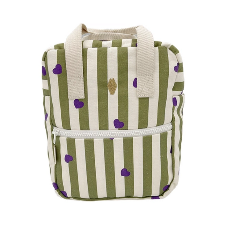 Sac à dos pour bébé Stripe & Love - Noé