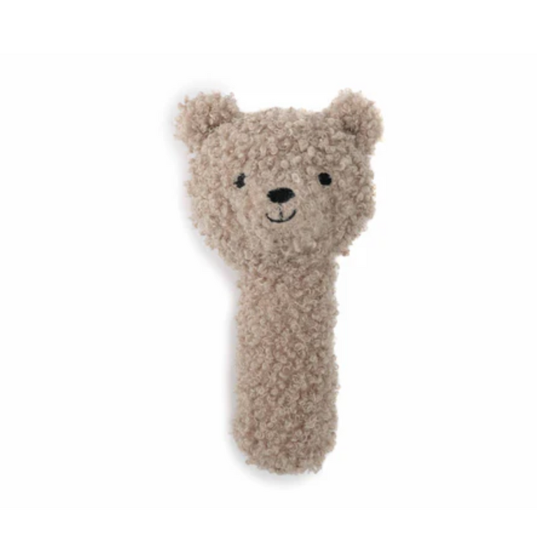 Hochet Teddy Bear - Olive Green