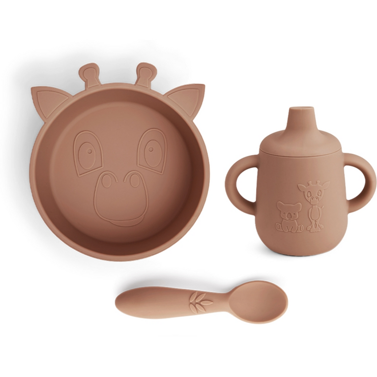 Coffret repas en silicone - Chocolate malt