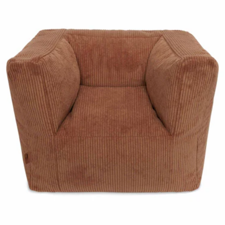 Fauteuil Pouf Enfant Corduroy - Caramel