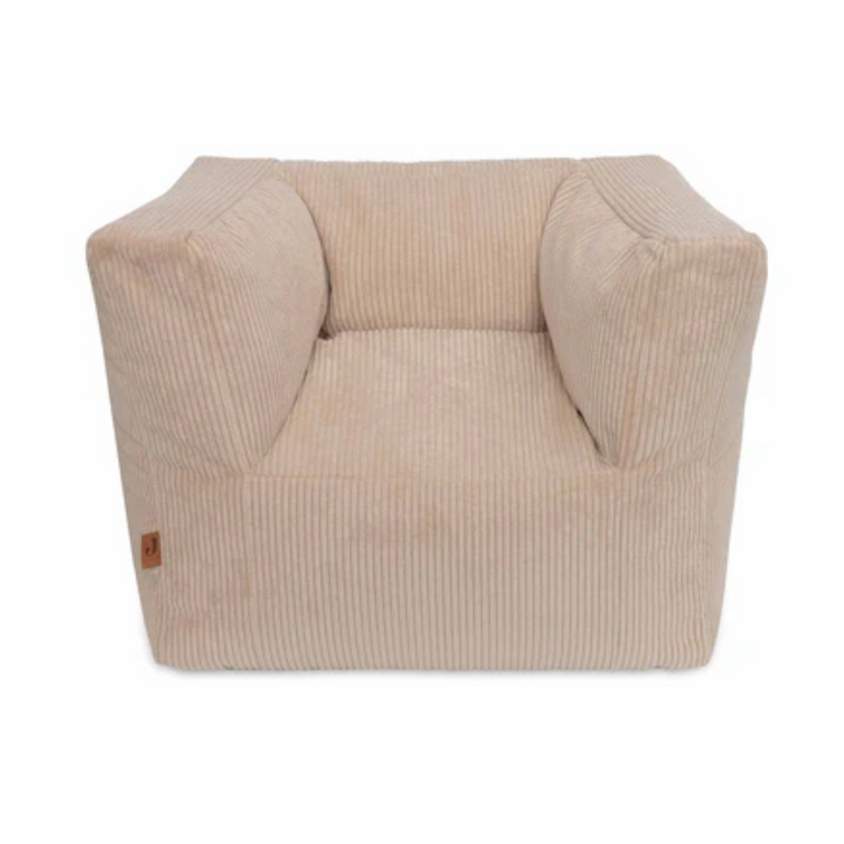 Fauteuil Pouf Enfant Corduroy - Natural