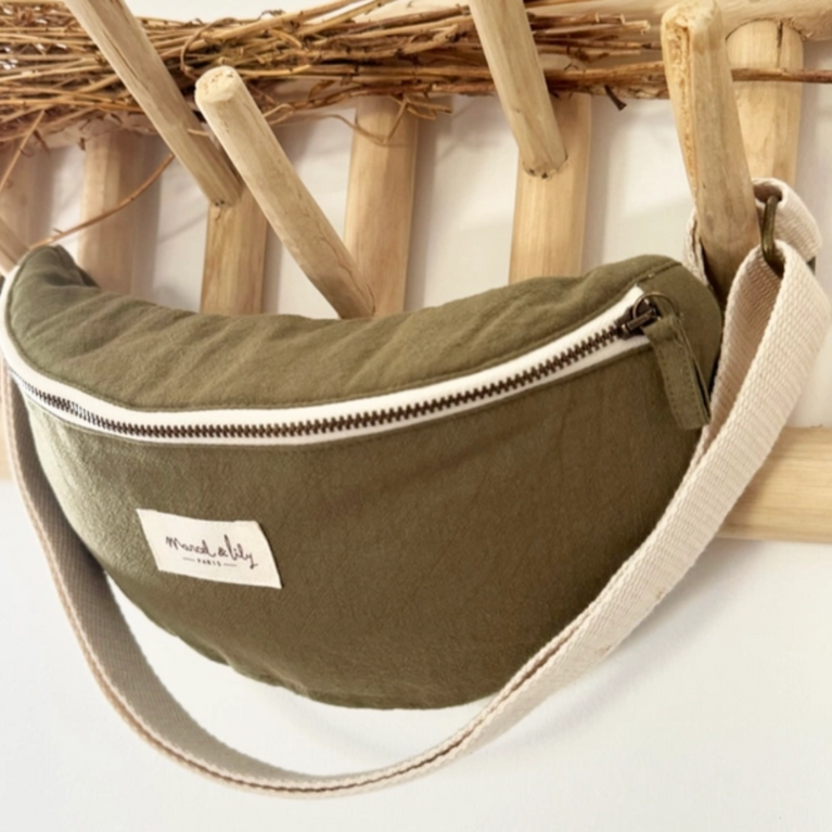 Sac Banane mixte pour toute la famille - Kaki