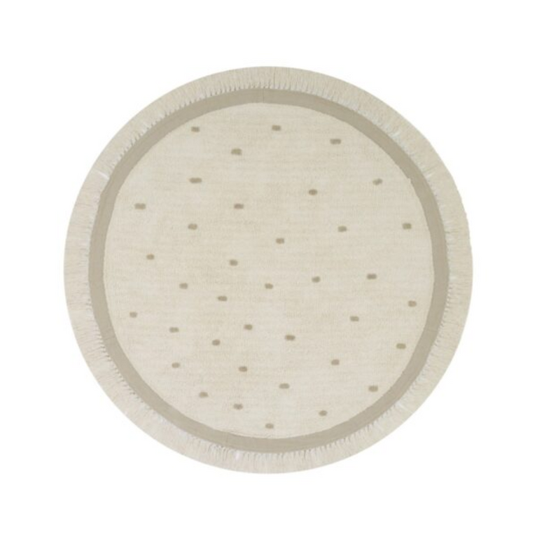 Tapis rond - Puck Dots