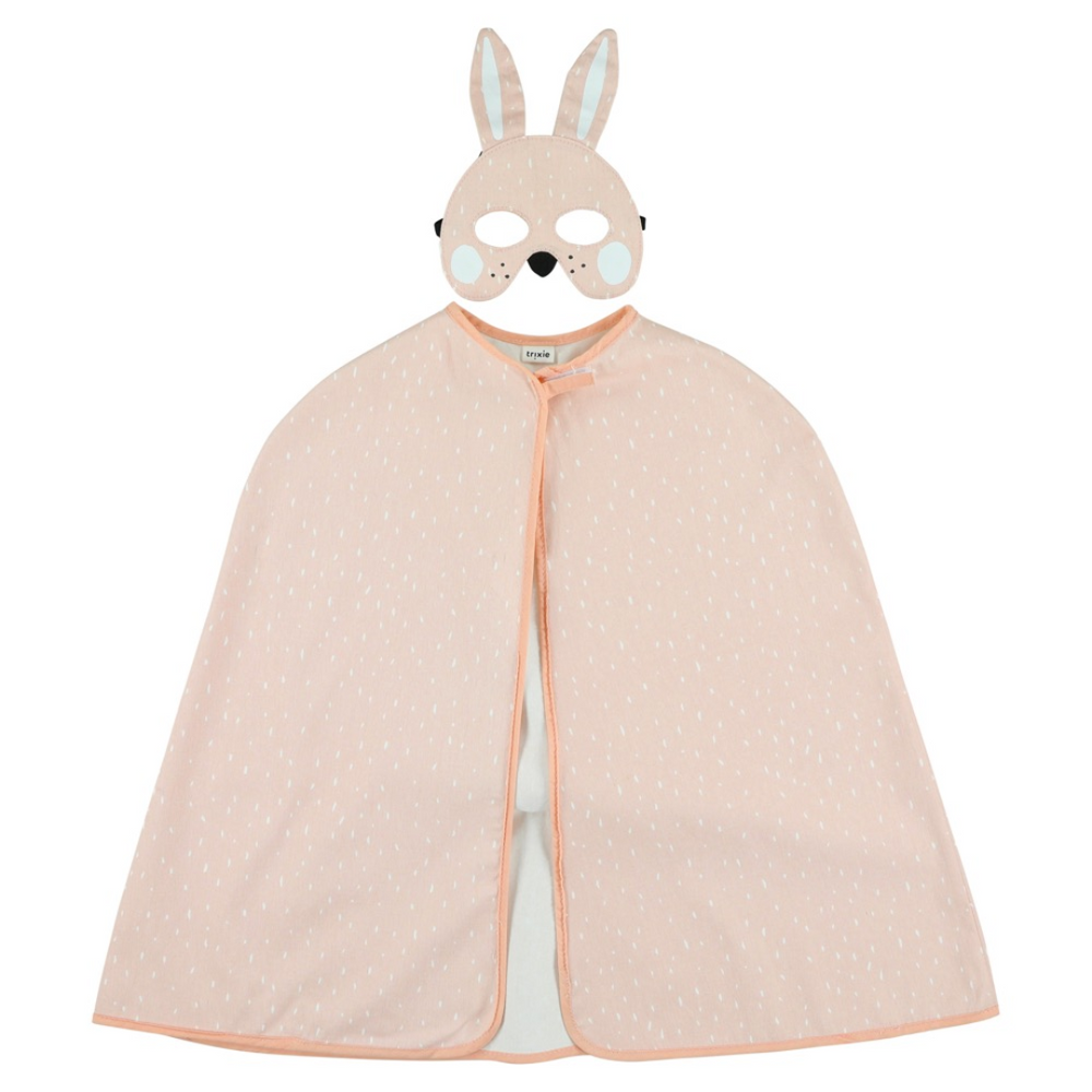 Cape et masque - Madame Lapin