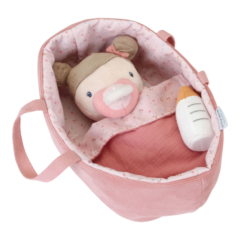 Set couffin et poupon bébé - Rosa