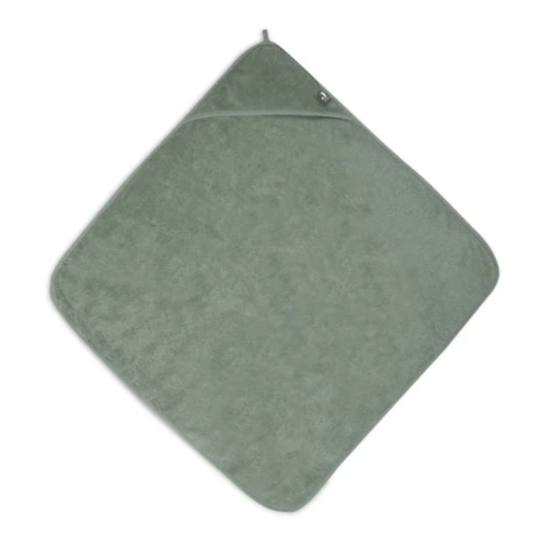 Cape de bain 100x100cm - vert cendre