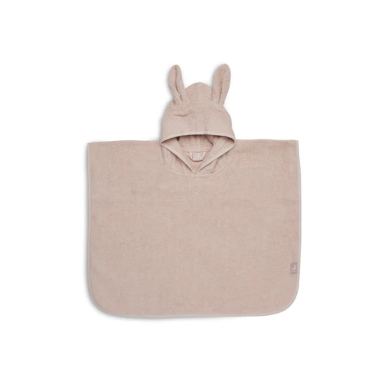 Poncho oreille de lapin rose