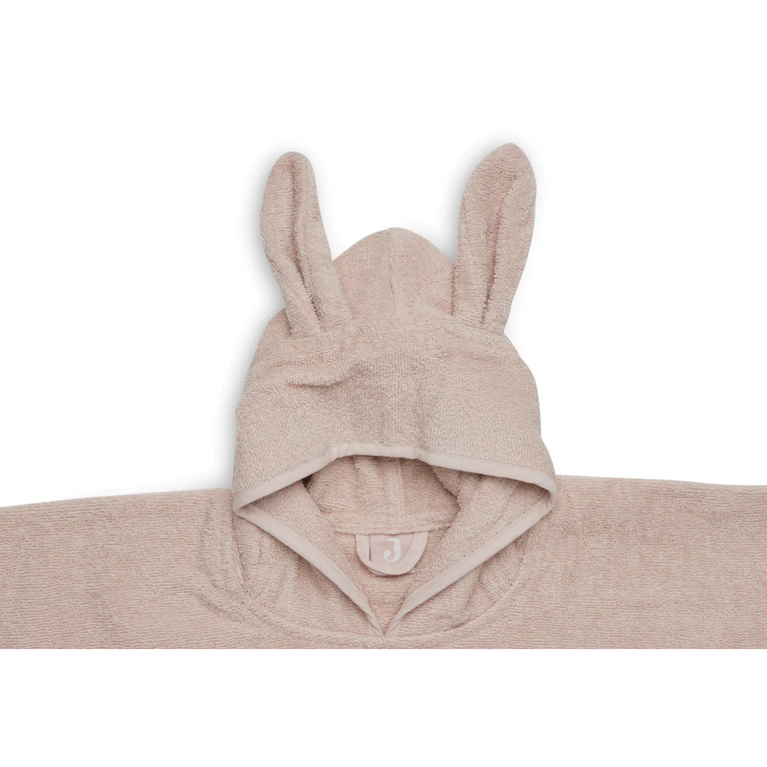 Poncho oreille de lapin rose