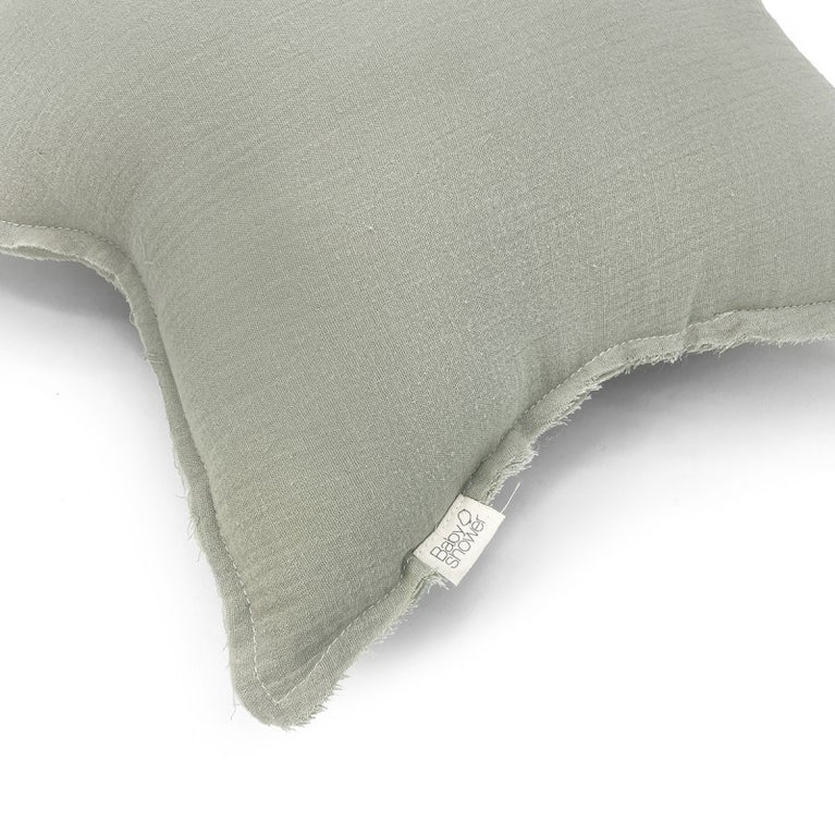 Coussin étoile sauge