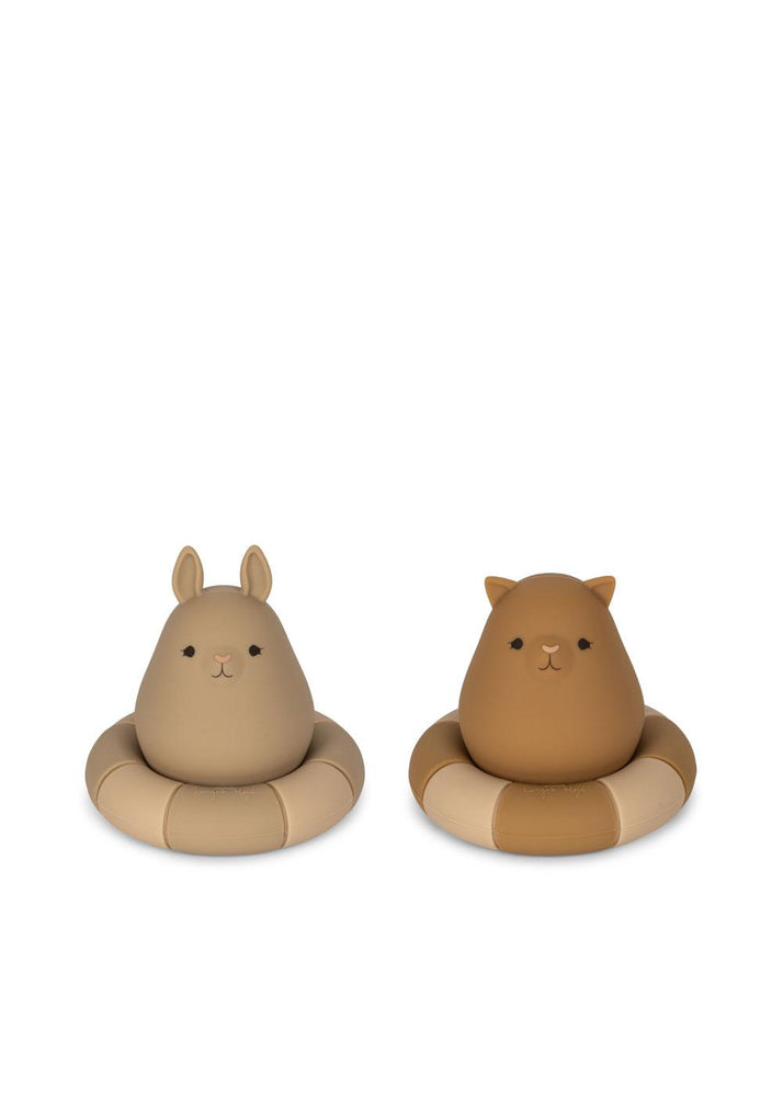 2 jouets de bain en silicone