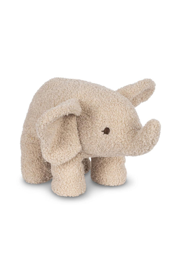 Peluche éléphant bouclette