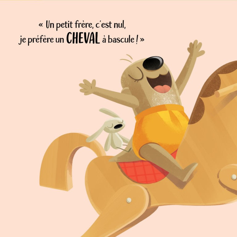 Livre : Petite loutre, va avoir un petit frère